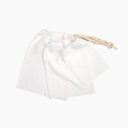 Linen Food Storage Bags Set - Linen by Linen