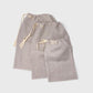 Linen Food Storage Bags Set - Linen by Linen